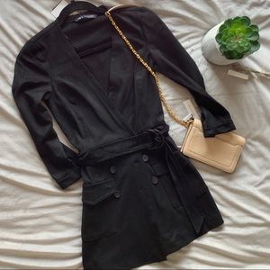 Zara Suede Romper